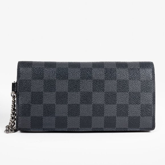 Louis Vuitton Damier Graphite Chain Wallet - Picture 4 of 12